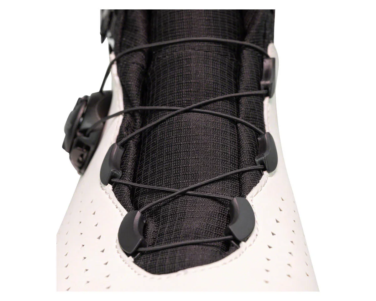 Sidi Nix Road Cycling Boot (White/Black) (3-Bolt) (45) (Millenium Fit)
